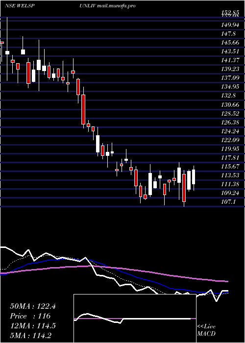  Daily chart WelspunLiving