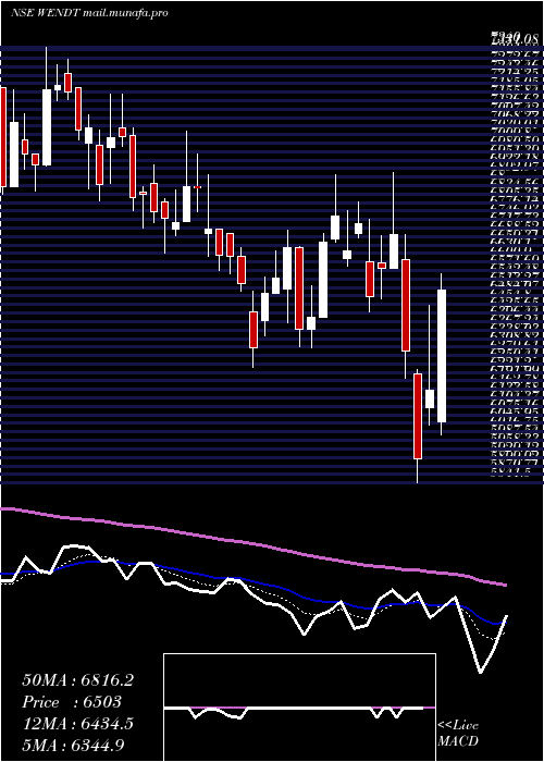 Daily chart WendtIndia