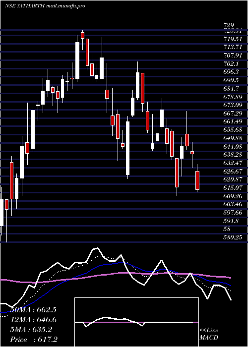  Daily chart YatharthHosp