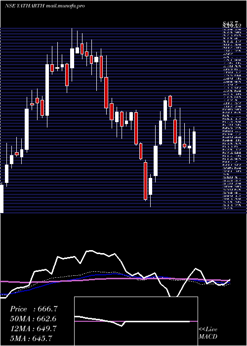  weekly chart YatharthHosp