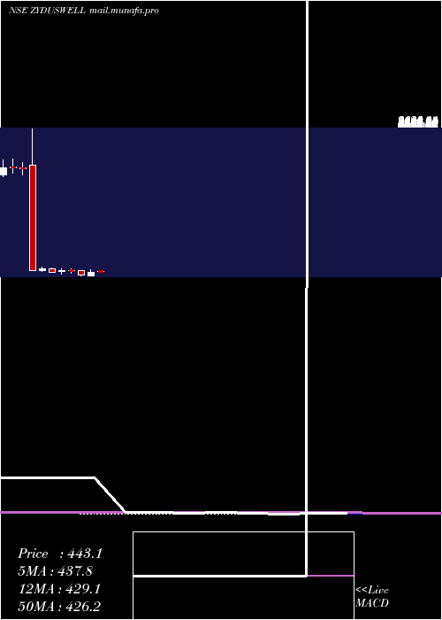  monthly chart ZydusWellness