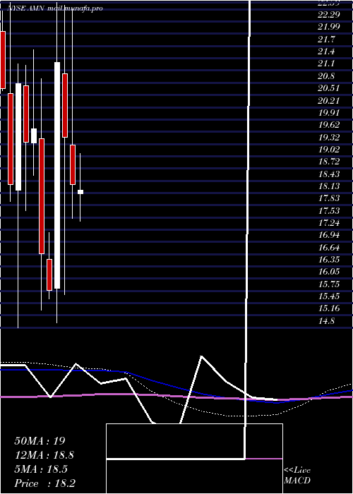  monthly chart AmnHealthcare