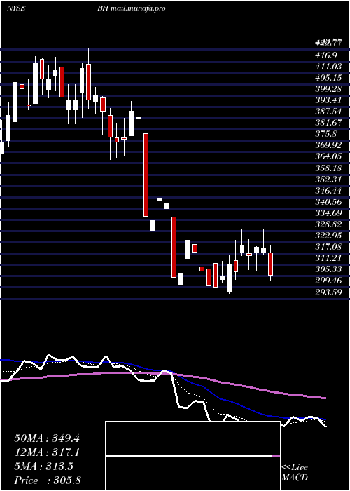  Daily chart BiglariHoldings