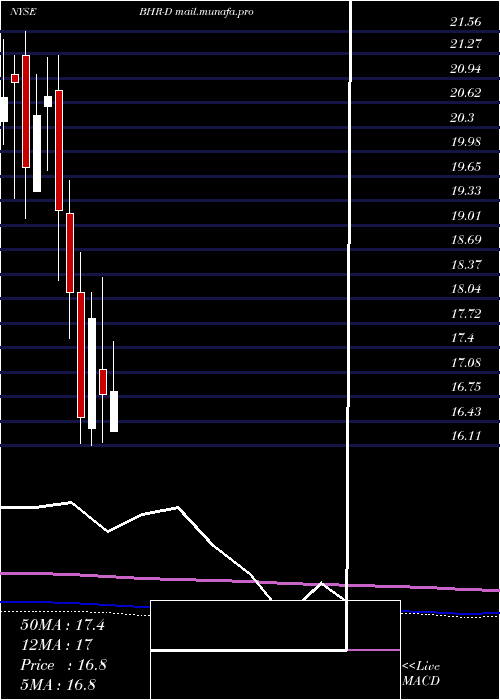  monthly chart BraemarHotels