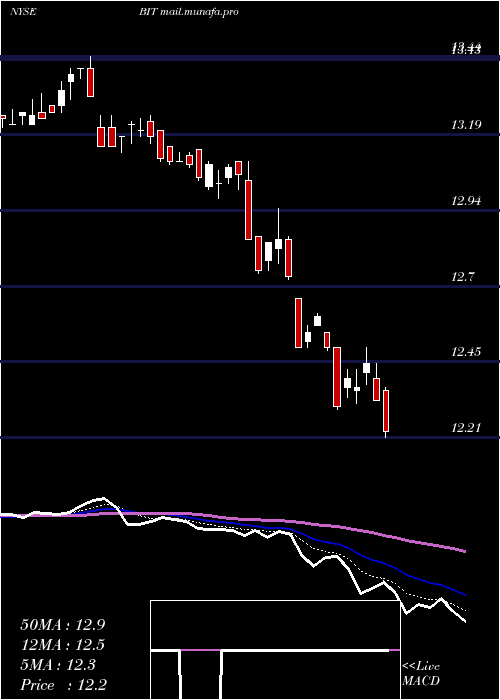  Daily chart BlackrockMulti