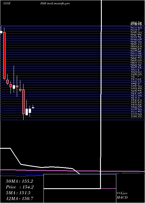  monthly chart BadgerMeter