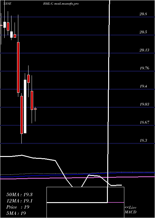  monthly chart BankAmerica