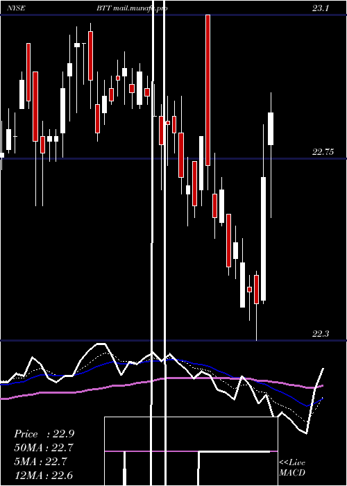  Daily chart BlackrockMunicipal