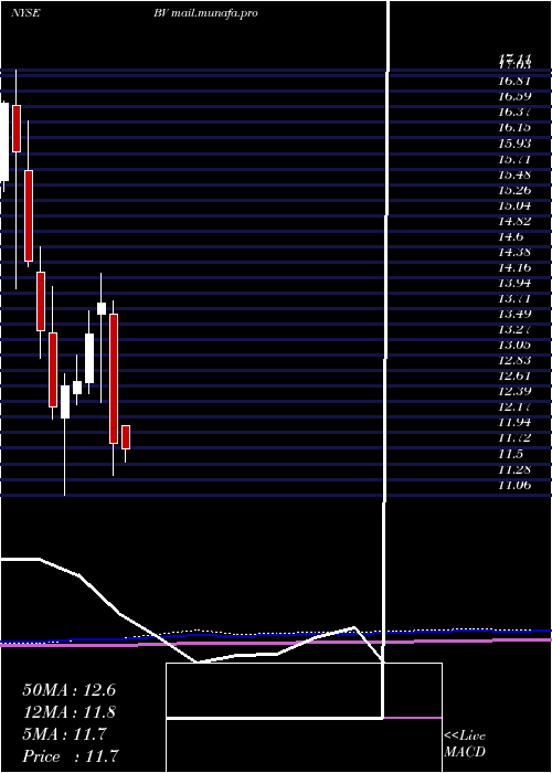  monthly chart BrightviewHoldings
