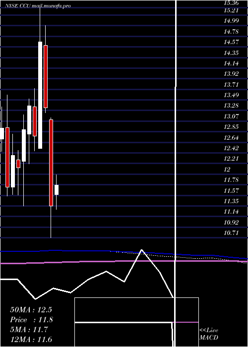  monthly chart CompaniaCervecerias