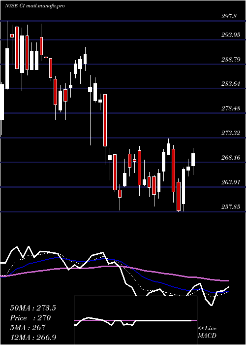  Daily chart CignaCorporation