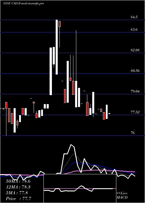  Daily chart ConsumersEngry