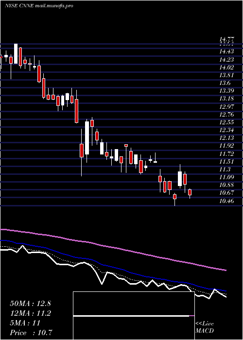  Daily chart CannaeHoldings
