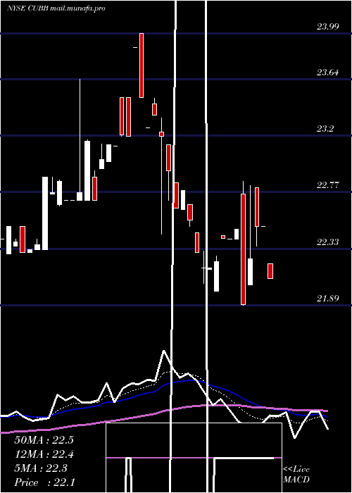  Daily chart CustomersBancorp