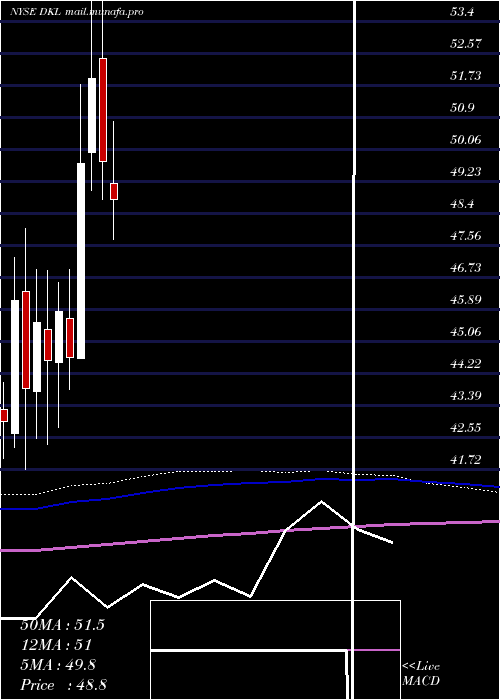  monthly chart DelekLogistics