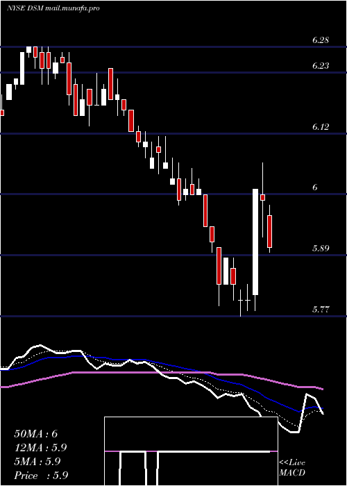  Daily chart DreyfusStrategic
