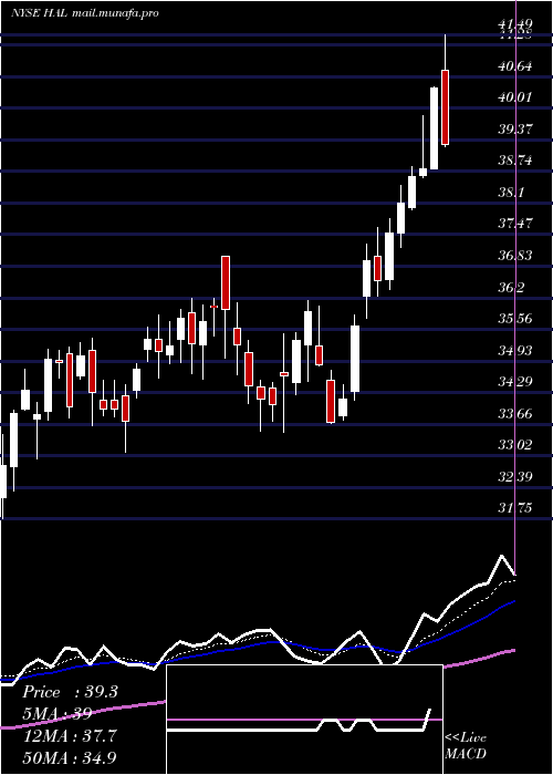  Daily chart HalliburtonCompany
