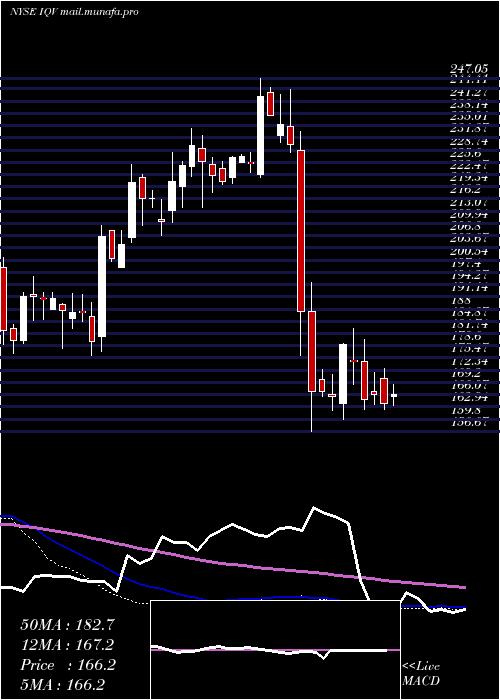  weekly chart IqviaHoldings
