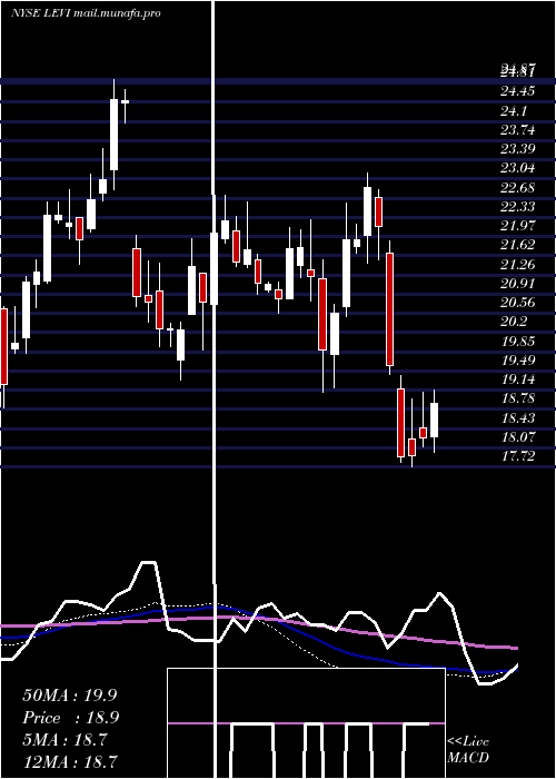  weekly chart LeviStrauss