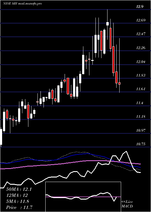  weekly chart BlackrockMuniyield