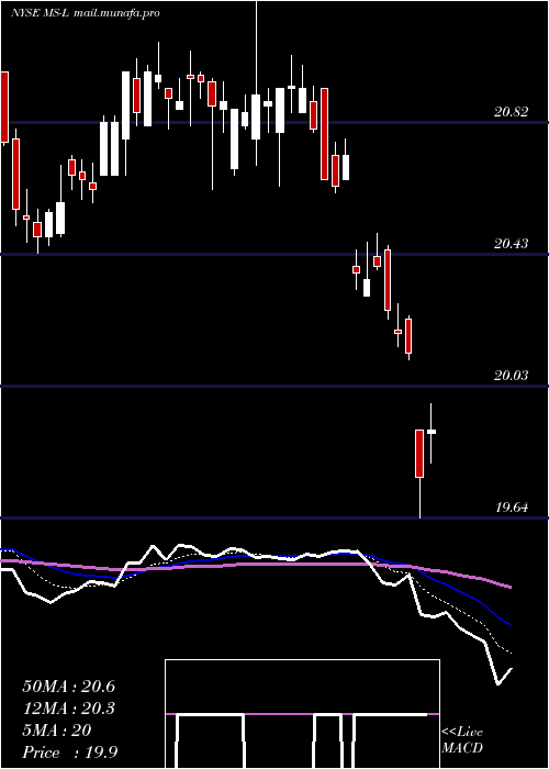  Daily chart MorganStanley