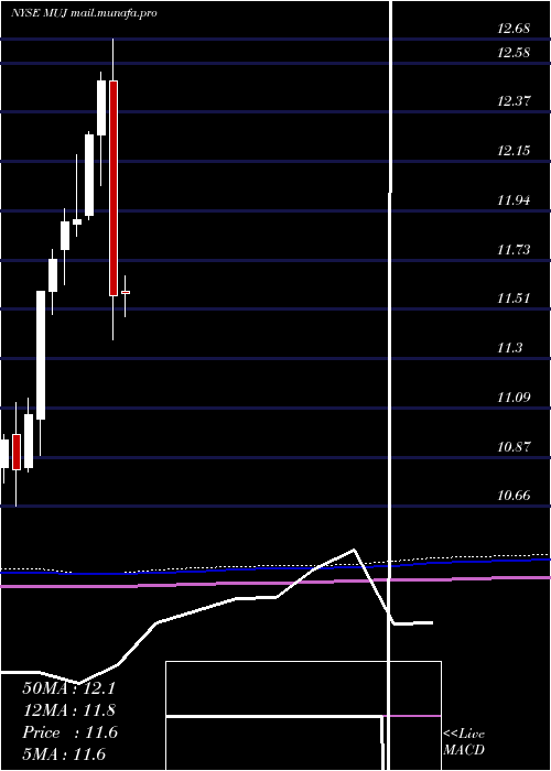  monthly chart BlackrockMuniholdings