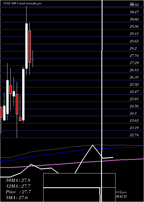  monthly chart MuellerWater