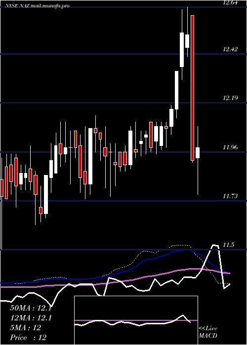  weekly chart NuveenArizona