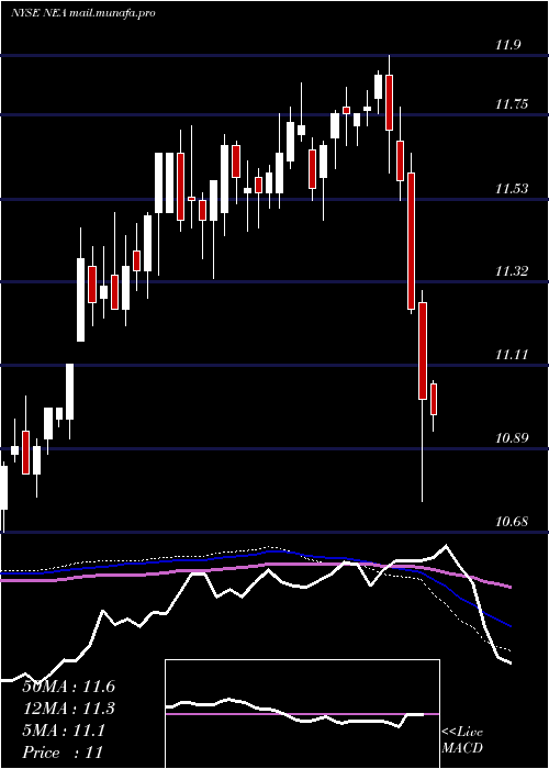  weekly chart NuveenAmt