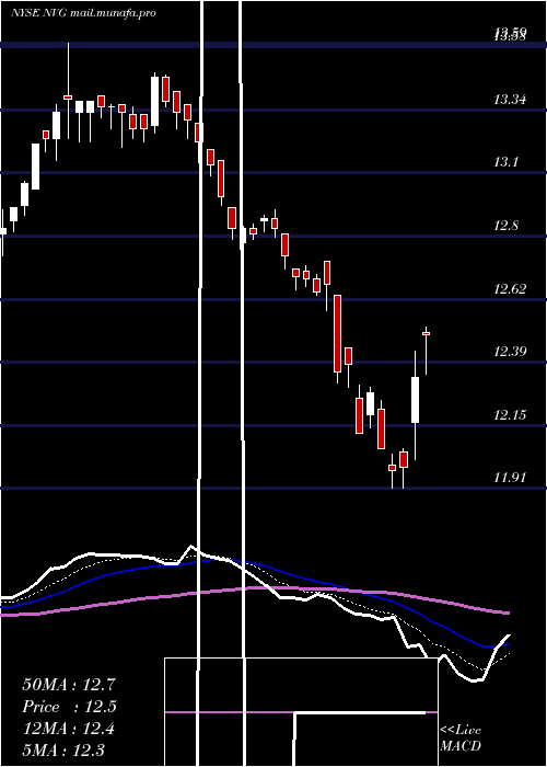  Daily chart NuveenAmt