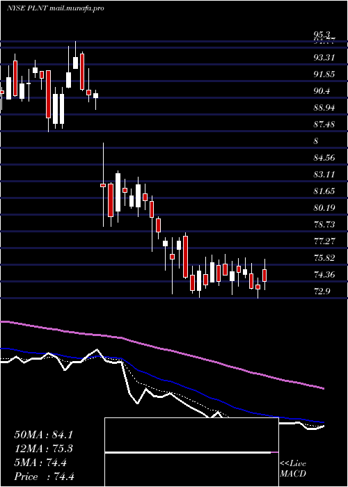  Daily chart PlanetFitness