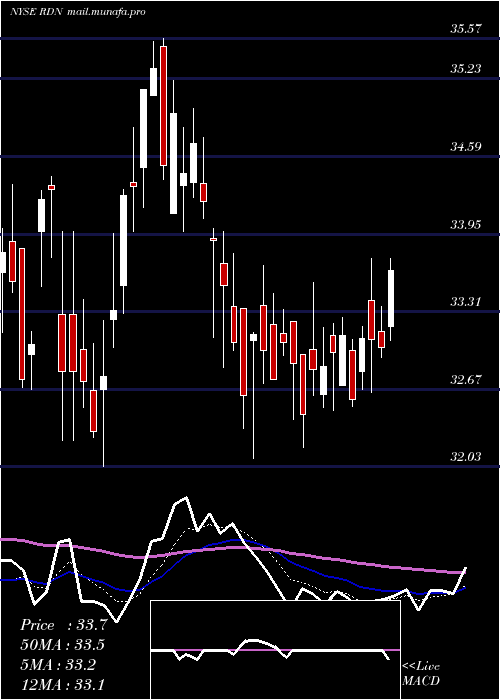  Daily chart RadianGroup