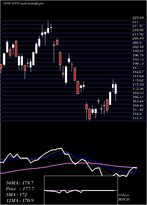  Daily chart SouthernCopper