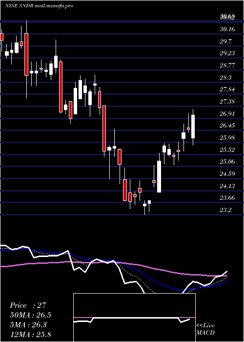  Daily chart SchneiderNational