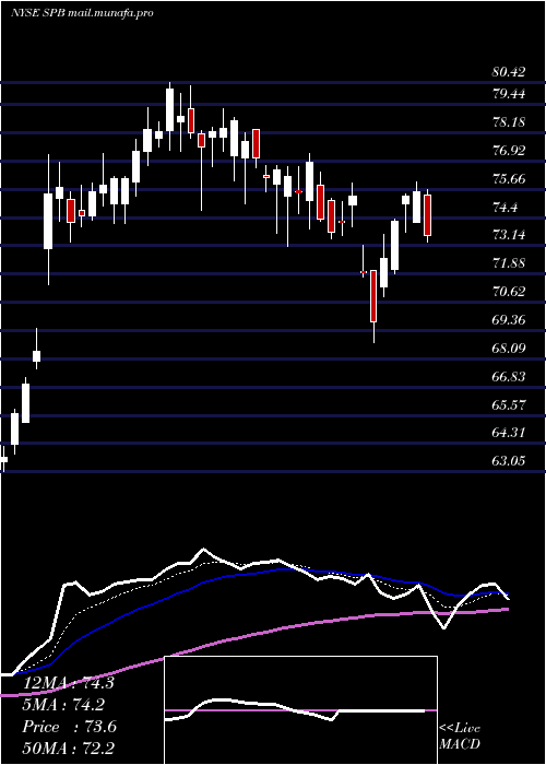  Daily chart SpectrumBrands