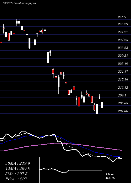  Daily chart ToyotaMotor