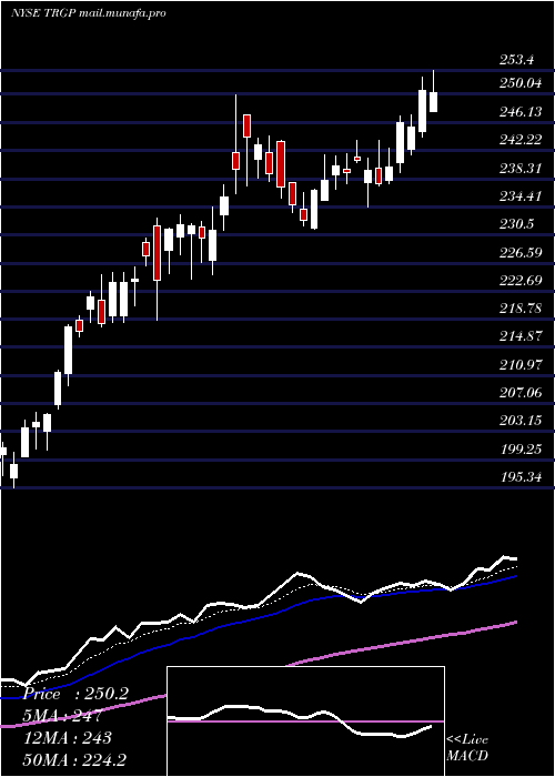  Daily chart TargaResources