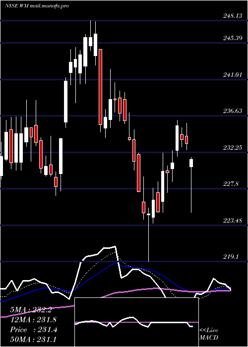  Daily chart WasteManagement