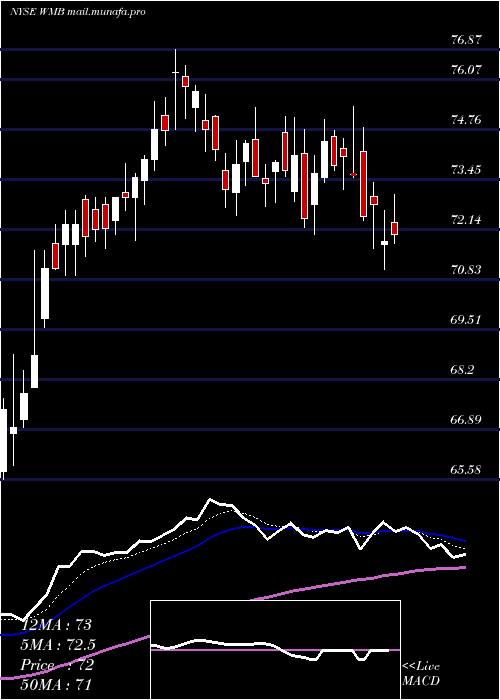  Daily chart WilliamsCompanies