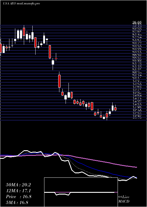  Daily chart AmericanEagle