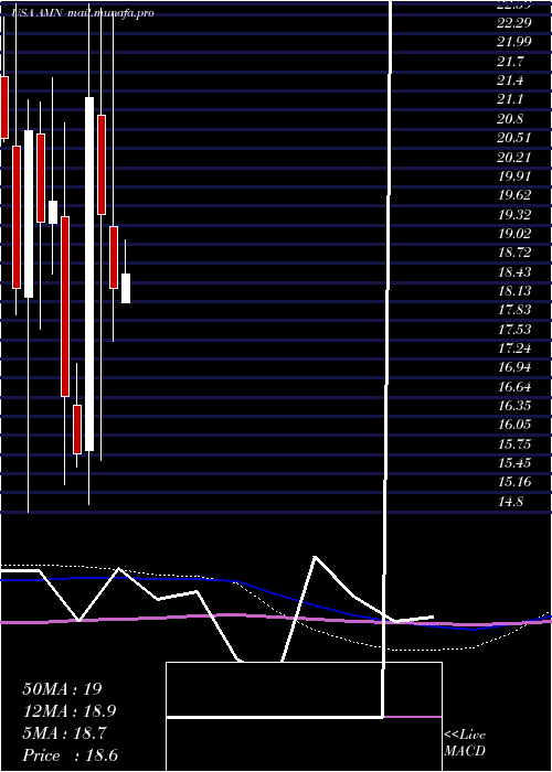  monthly chart AmnHealthcare