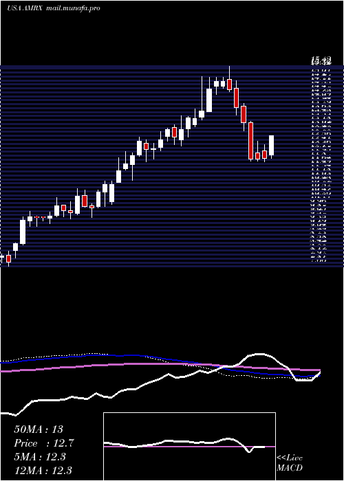  weekly chart AmnealPharmaceuticals