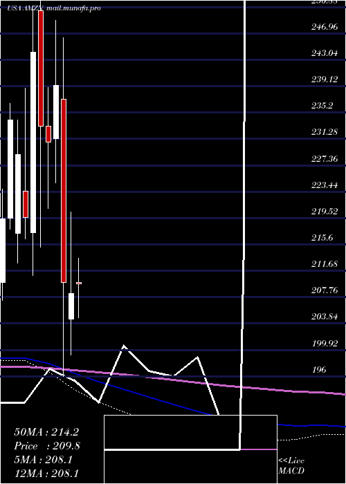  monthly chart AmazonCom