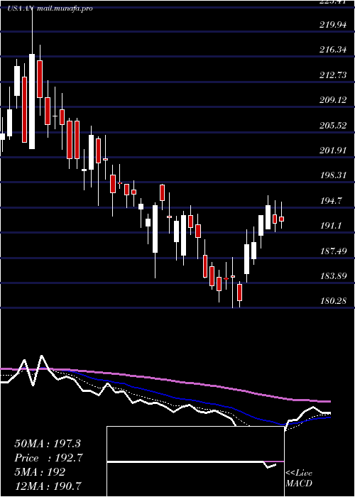  Daily chart AutonationInc
