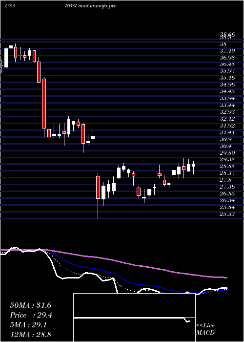  Daily chart BarrettBusiness