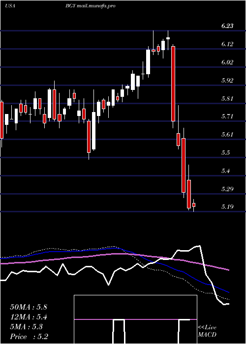  weekly chart BlackrockInternational