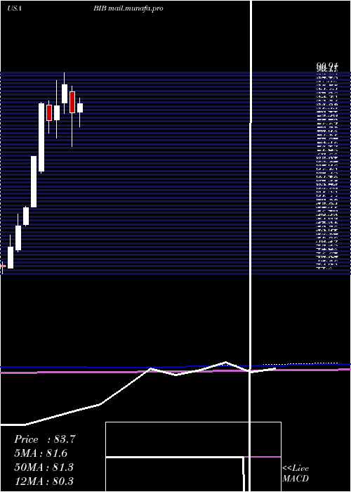  monthly chart ProsharesUltra