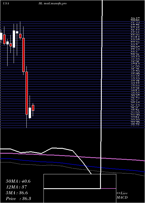  monthly chart BlacklineInc
