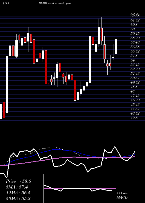  weekly chart BlueBird