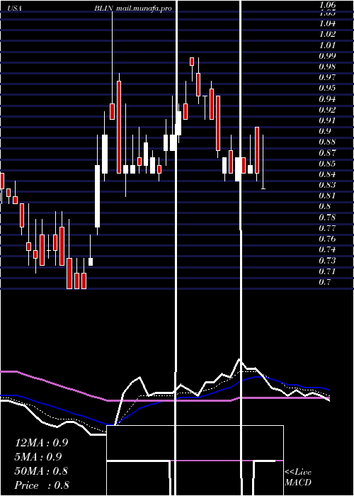  Daily chart BridgelineDigital